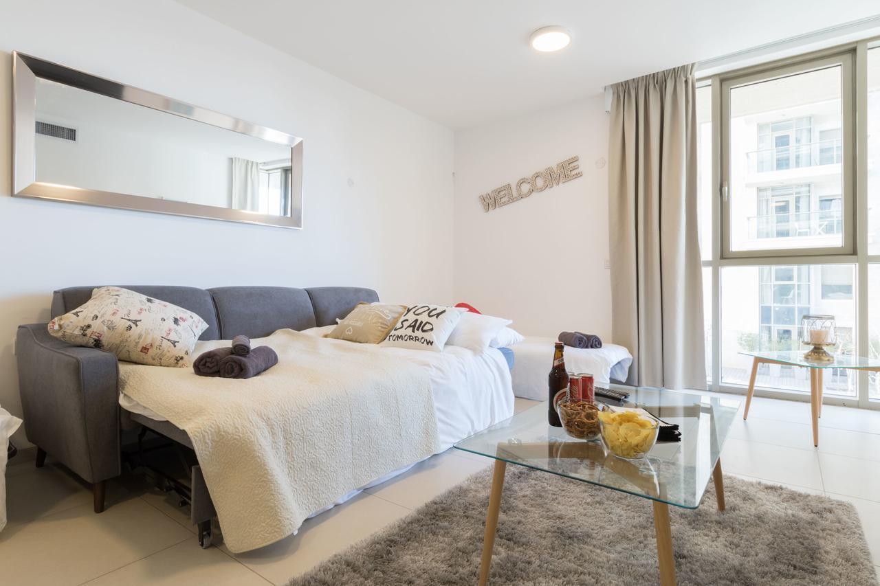 Luxury One-Bedroom Apartment/Parking In City Center Jerusalém Exterior foto