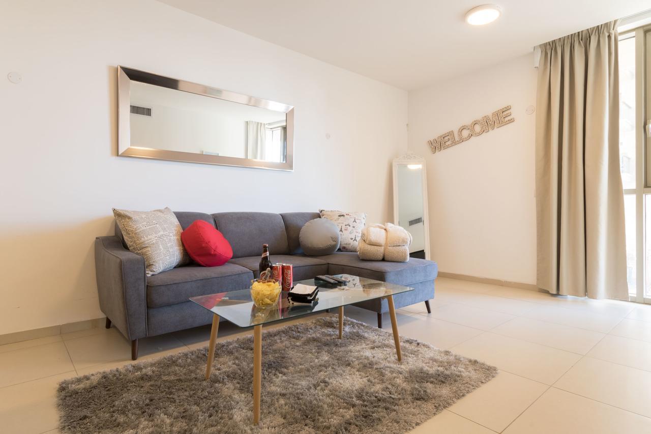 Luxury One-Bedroom Apartment/Parking In City Center Jerusalém Exterior foto