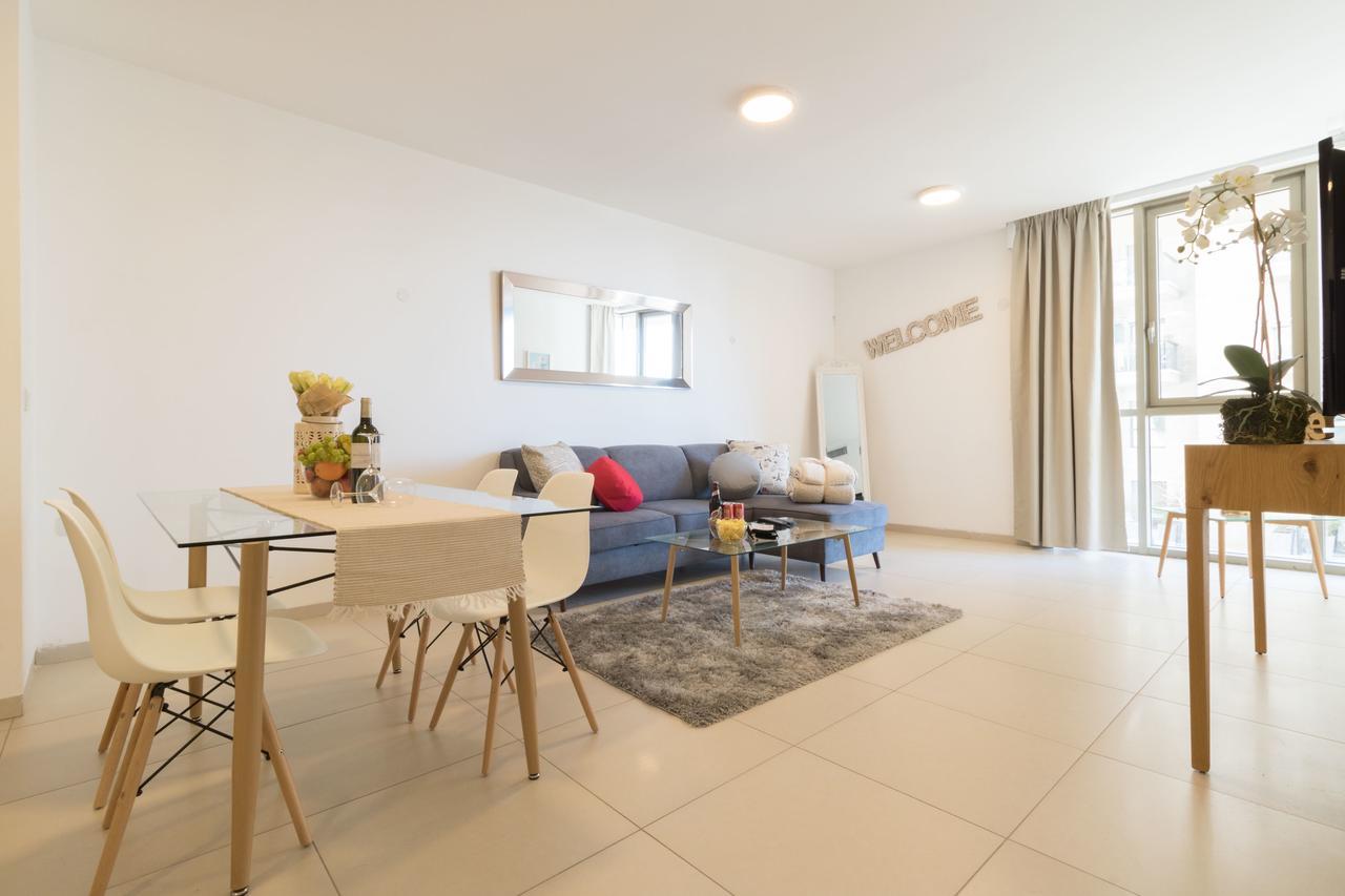 Luxury One-Bedroom Apartment/Parking In City Center Jerusalém Exterior foto