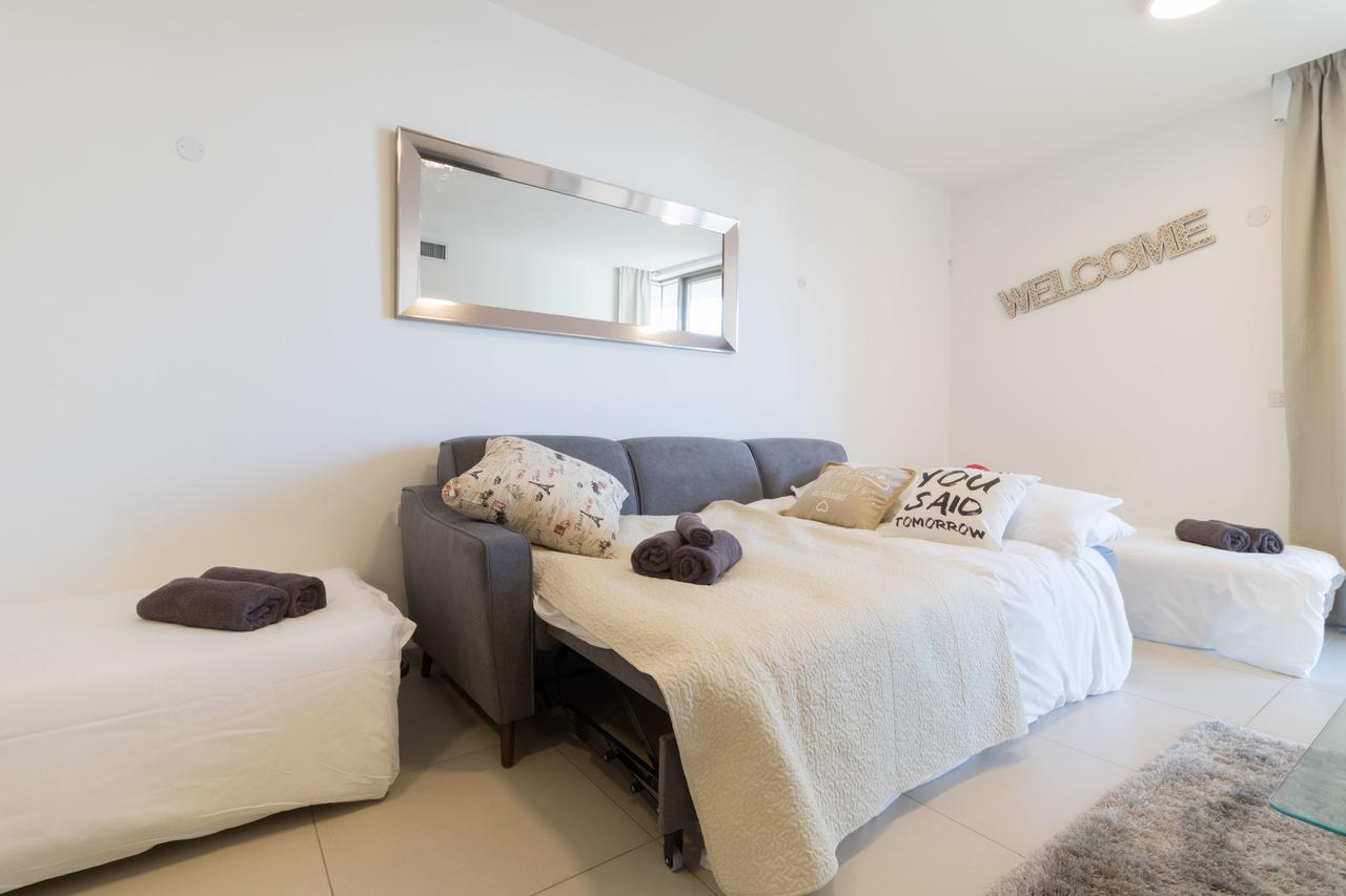 Luxury One-Bedroom Apartment/Parking In City Center Jerusalém Exterior foto